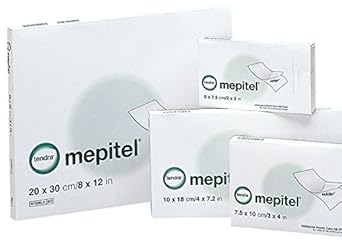 Mepitel 291000 Wound Contact Layer Silicone Dressing, 12 Cm X 15 Cm (Pack Of 5)