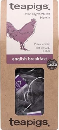 Teapigs English Breakfast Tea, 1.76 Ounce, 15 Count (501)