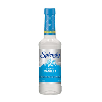 Splenda Coffee Syrup, French Vanilla, Sugar Free, Flavored Liquid Syrups For Drinks, 750 Ml Bottle