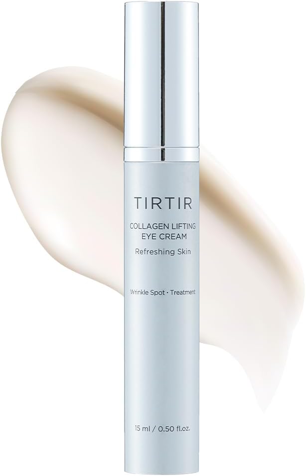 Tirtir Collagen Lifting Eye Cream - Wrinkle Spot Treatment, Revitalizing Moisturizer, Tightening Wrinkles, Fine Lines, Eye Bags, Lift Treatment For Men & Women