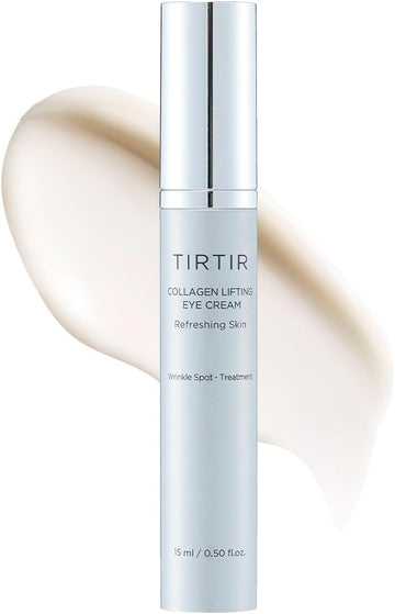Tirtir Collagen Lifting Eye Cream - Wrinkle Spot Treatment, Revitalizing Moisturizer, Tightening Wrinkles, Fine Lines, Eye Bags, Lift Treatment For Men & Women