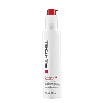 Paul Mitchell Round Trip Curl Defining Serum, Reduces Drying Time For Faster Styling, For Wavy + Curly Hair, 6.8 Oz