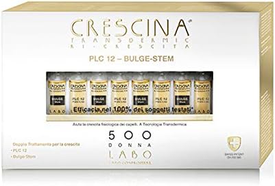 Crescina Plc12 Bulge Stem Hair Loss 500 Woman 40(20+20) Ampoules
