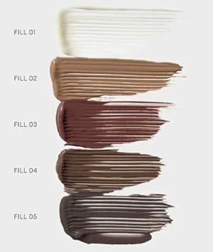 Rose Inc Brow Renew Clean Tinted Eyebrow-Growth Gel (Fill 04) : Beauty & Personal Care