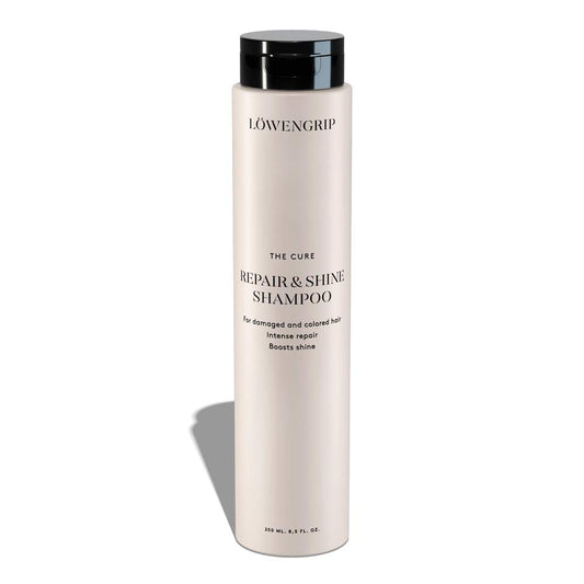 Löwengrip The Cure Repair & Shine Shampoo - Wheat Protein & Castor Oil. Adds Shine, Volume. Nourishes, Moisturizes & Repairs Chemically Treated Hair. Sweden'S Fastest Growing Beauty Brand - 250 Ml : Beauty & Personal Care