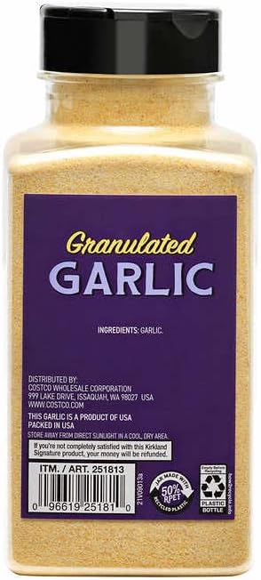 Kirkland Signature Granulated California Garlic 510G