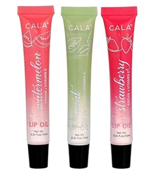 Feel Foxy Lip Oil Trio: Mint, Watermelon, Strawberry