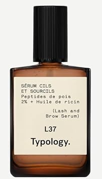 Typology Eyebrow & Eyelash Serum With 2% Pea Peptides + Castor Oil & Complimentary Sheet Masque