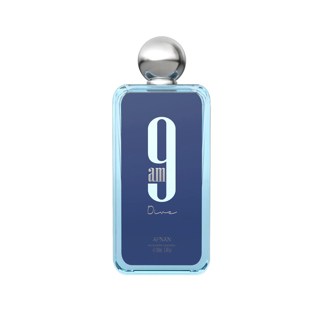 Afnan 9 Pm 3 Piece Set For Men, (3.4 Oz De Parfum Eau De Parfum Spray + 5.0 Oz Shower Gel + 5.0 Oz Perfume Deodorant)