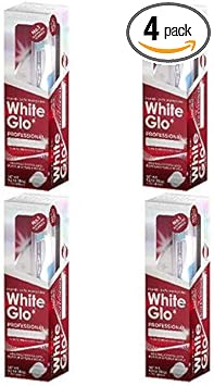 White Glo Extra Strength Whitening Toothpaste Professional Choice 100Ml (Pack Of 4)