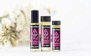 Oil Of Gladness Anointing Oil Rose Of Sharon - Oil For Daily Prayer 3.5Oz : Home & Kitchen