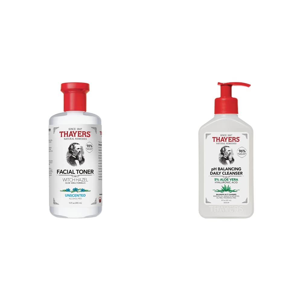 Thayers Ph Cleanser + Unscented Toner Virtual Bundle