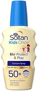 Soltan Kids Once 8 Hr Play Spray Spf 50+ 200Ml
