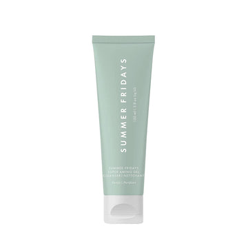 Summer Fridays Super Amino Gel Cleanser - Gentle, Ph-Balanced Daily Facial Cleanser + Makeup Remover - Helps To Calm Irritation, Nourish Skin + Restore Moisture (5 Fl Oz)