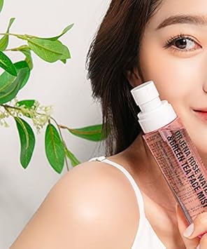 Orjena Rosewater & Green Tea Face Mist Face Spray Rose Water For Face Rosewater Spray_Korean Skin Care K Beauty_K Cosmetic : Beauty & Personal Care