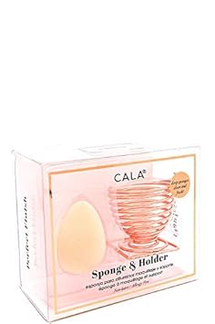 Cala Nude Teardrop Sponge & Holder : Beauty & Personal Care