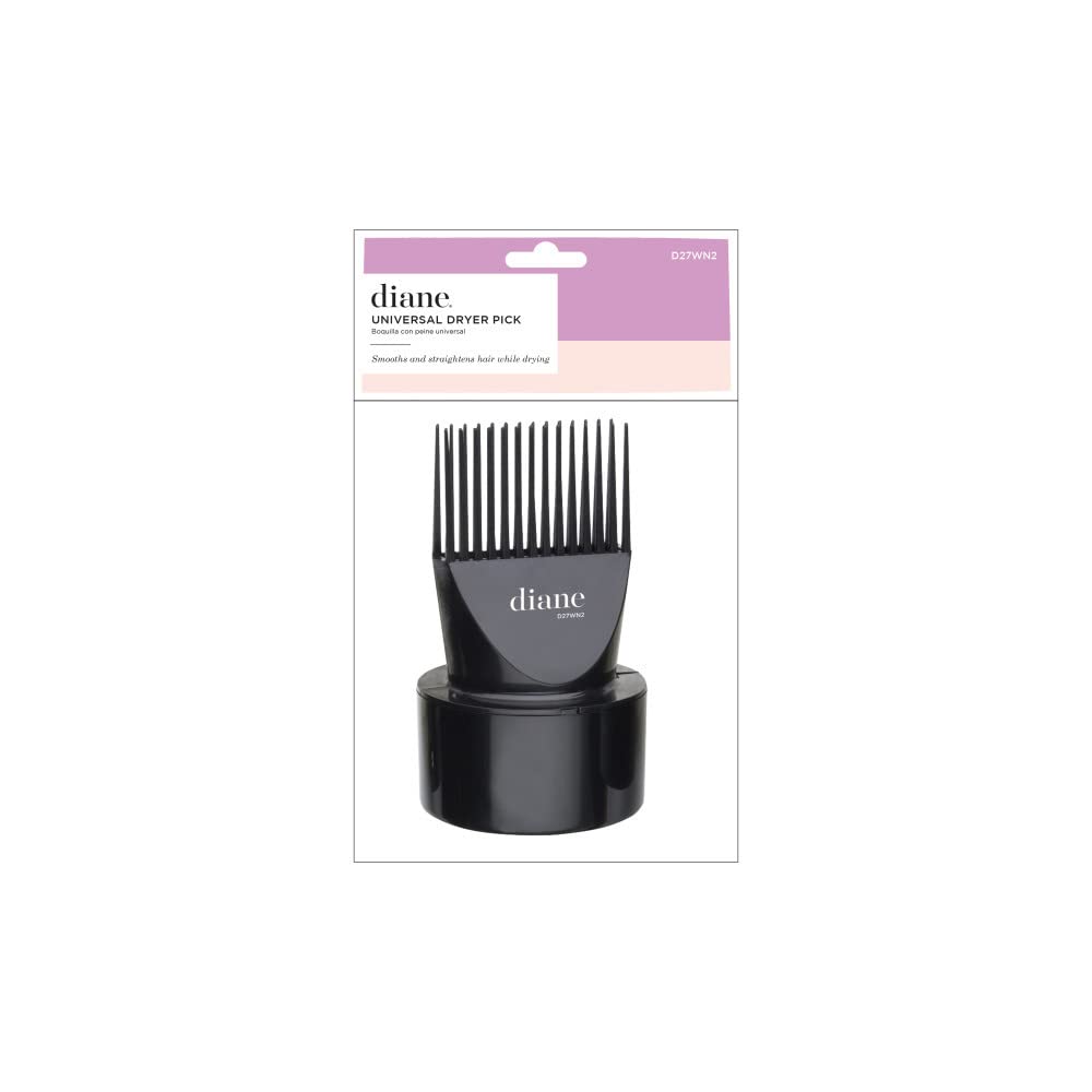 Diane Dryer Pick Attachment – Blow Dryer Comb Attachment, Fits Most Dryers with 2” Barrels – Black – D27WN2 : Beauty & Personal Care