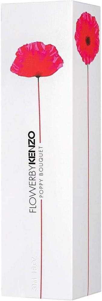 Kenzo Unisex Kenzo Flower By Kenzo Poppy Bouquet Eau De Parfum Florale 30Ml, Negro, Standard Uk