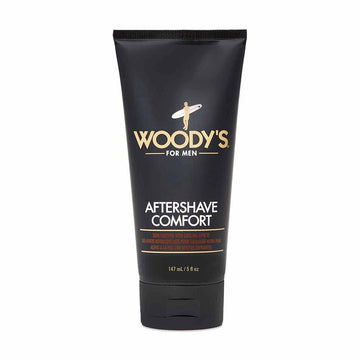 Woody'S After Shave Balm For Men - Soothing & Hydrating Aftershave For Men Sensitive Skin, Reduces Razor Burn & Irritation, Non-Greasy Formula, 5 Oz