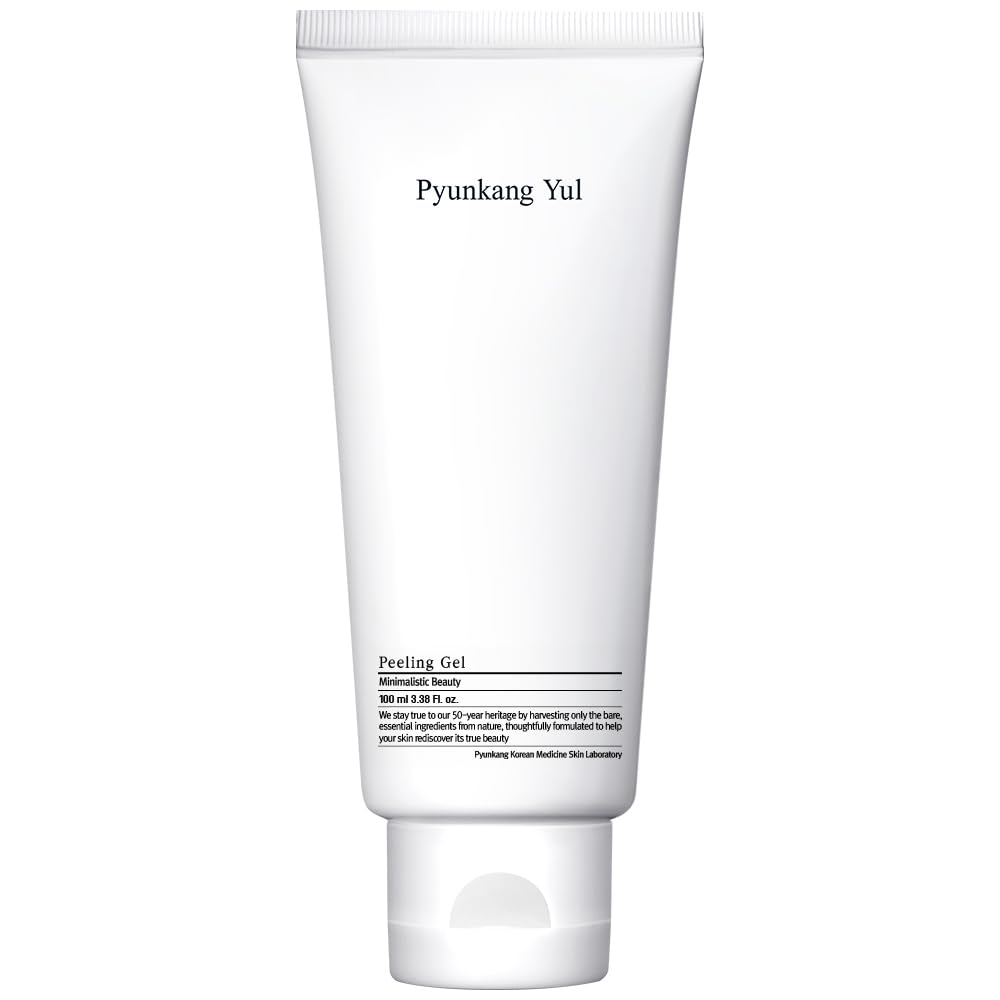 Pky Pyunkang Yul Peeling Gel With Immediate Visible Effect, Mild And Smooth Face Scrub With Papaya And Aha, Zero-Irritation, Korean Skincare (3.4 Fl.Oz, 100Ml)