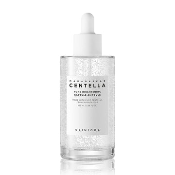 Skin1004 Madagascar Centella Tone Brightening Capsule Ampoule 3.38 Fl.Oz(100Ml) | Calming Moisturizing Brightening | Sensitive Skin