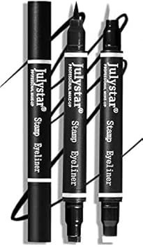 Julystar Cool Black Seal Eyeliner Waterproof And Non Smudging Double Head Eyeliner