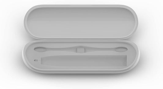 Oclean X Pro Series Toothbrush Travel Case, Fit for Model X Pro/X Pro Elite/X Pro Digital, Hard Carrying Case Holder, Store Clean Brush While Travelling – White/Grey : Amazon.co.uk: Health & Personal Care