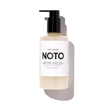 Noto Botanics - The Wash (Face + Hands + Body + Hair) | Clean, Natural, Non-Toxic Beauty (8.4 Fl Oz | 248 Ml)