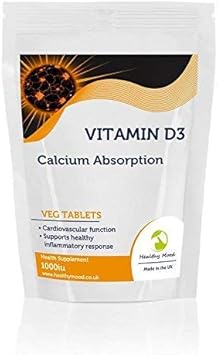 Sunshine Vitamin D3 1000iu 25mcg x30 Tablets HEALTHY MOOD