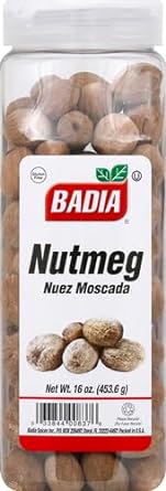 Badia Nutmeg Whole, 16 Ounce