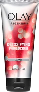 Olay Regenerist Detoxifying Pore Scrub Facial Cleanser, 5 Fl Oz