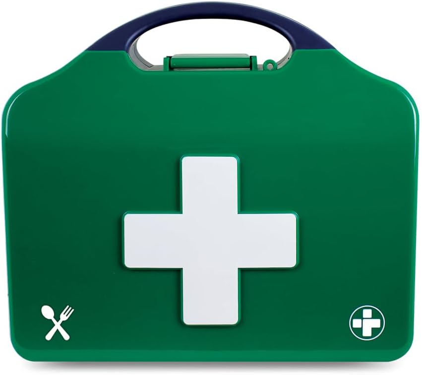 Reliance Medical HSE Compliant Small Catering First Aid Kit - Integral Aura Box for Up to 25 Employees, Ideal for Low-Risk Catering Environments, First Aid Kit With Bandage, Dressing, Foil : Amazon.co.uk: Health & Personal Care