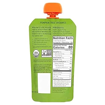 Peter Rabbit Organics Fruit Vegetable, Squeezable Pouches, 4 Ounce (Pack of 18) : Everything Else