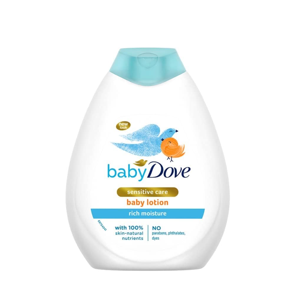 Dove Baby Rich Moisture Body Lotion - 13.5 Fl Oz / 400 mL x Pack of 3