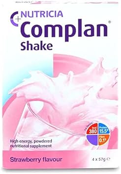 Complan Strawberry Shake, 4 x 57 g Sachets : Amazon.co.uk: Health & Personal Care