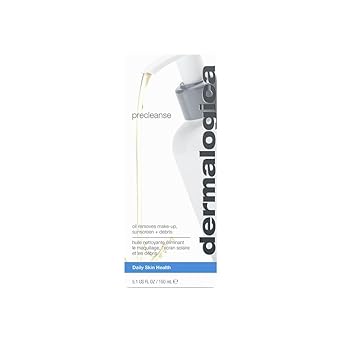 Dermalogica Precleanse Oil Cleanser, Makeup Remover For Face - Cleanse Pore And Melts Makeup, Oils, Sunscreen And Environmental Pollutants, 5.1 Fl Oz : Beauty & Personal Care