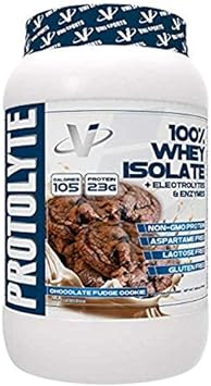 VMI Sports ProtoLyte Whey Isolate Protein Powder, Chocolate Fudge Cook