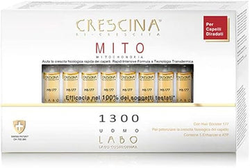 Crescina Transdermic Mito Re-Growth Treatment For Thinning Hair 1300 For Men 40 Vials