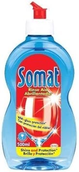 Somat Rinse Aid-Sparkling Shine & Optimal Drying 500ml : Health & Household