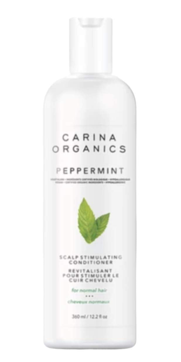 Carina Organics Peppermint Cooling Scalp Conditioner, 360 Milliliters : Beauty & Personal Care