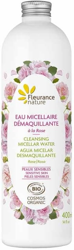 Cleansing micellar water with organic roses 400 ml