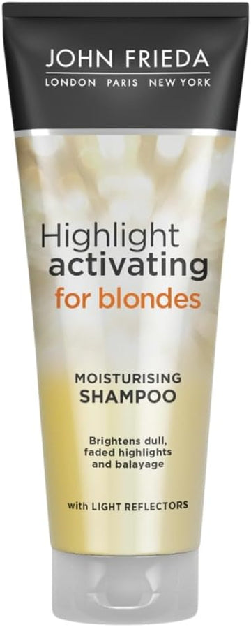John Frieda Highlight Activating For Blonde Hair, Citrus, Moisturising Shampoo, 250 Ml (Pack Of 2)