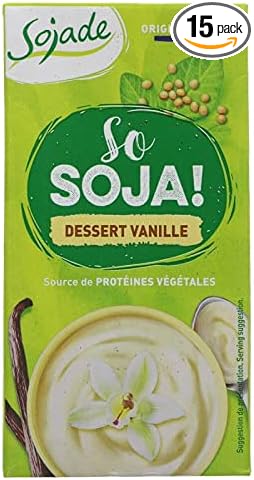 Sojade | Vanilla Custard Style Dessert | 15 X 530Ml (Uk)