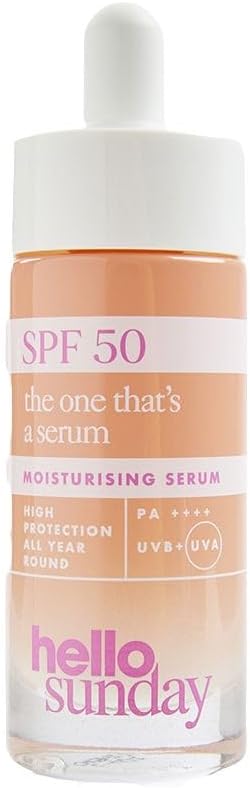 Hello Sunday The One That's A Serum Day Drops SPF50 30ml : Amazon.co.uk: Beauty