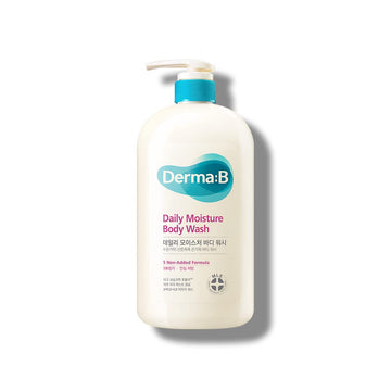 Derma B Daily Moisture Body Wash, Moisturizing Foaming Cleanser For Dry Skin, Scented Fresh Hydrating Body Wash For The Whole Family, Antibacterial Foam Wash,33.8 Fl Oz, 1000Ml