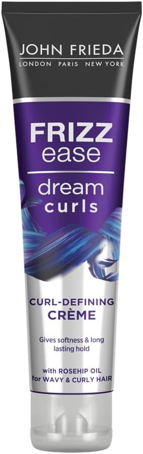John Frieda Frizz Ease Dream Curls Defining Crème 150Ml, Smoothing, Hydrating And Defining Cream Curly And Wavy Hair