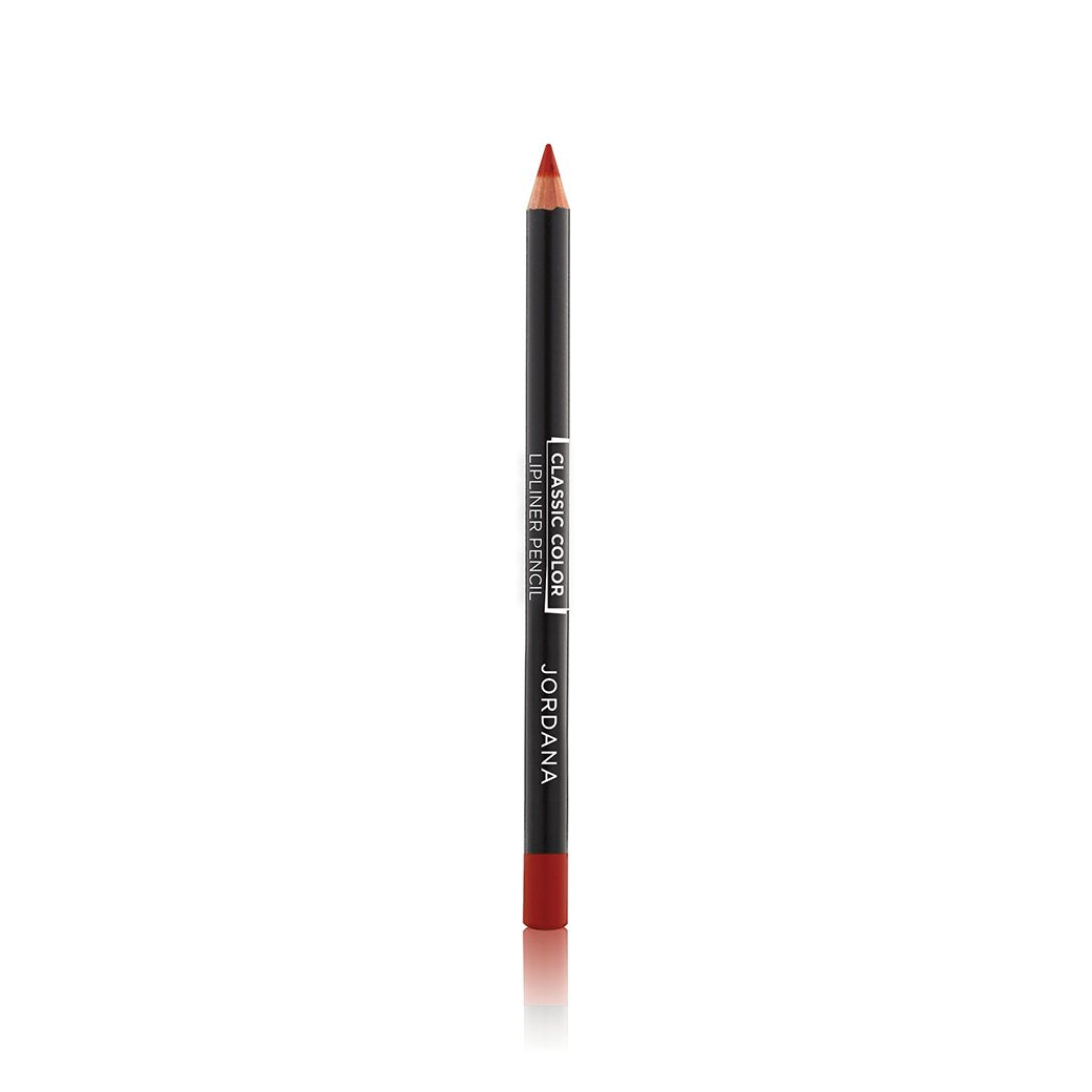 Jordana Cosmetics Lipliner Pencil 01 Classic Red : Beauty & Personal Care