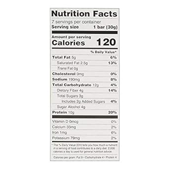 BariatricPal Divine "Lite" Protein & Fiber Bars - Peanut Butter (1-Pack) : Health & Household