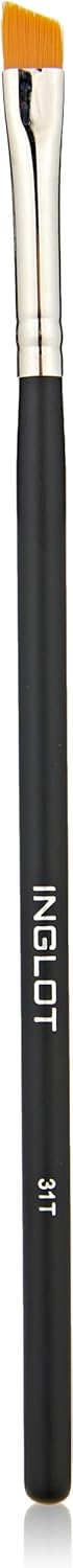 Inglot 31T - Synthetic Slanted Brush For Precise Application Of Eyeliner And Brow Products