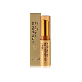 Tonymoly Timeless Ferment Snail Lip Treatment Stick, Protects & Repairs Skin For Healthier And Younger Looking Lips, 3.5 G